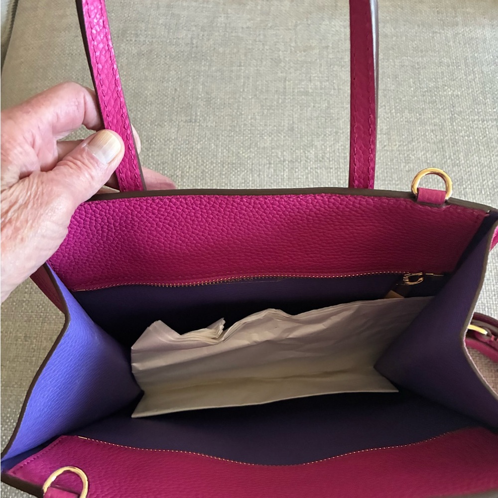 MOREAU PARIS BREGANCON MINI ZIP BAG - Picture 3 of 8